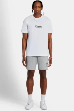 CLO-BOT Regular Fit Jersey C Shorts - Grey Marl