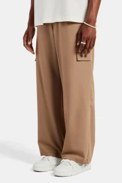 CLO-BOT-TRO Relaxed Cargo Trouser - Taupe