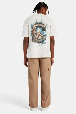 CLO-BOT-TRO Relaxed Cargo Trouser - Taupe