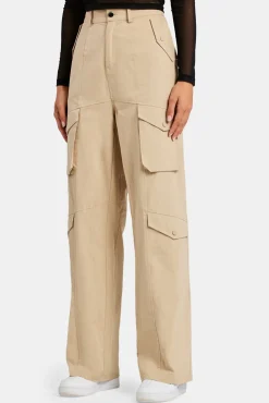 Women CLO-BOT-TRO Relaxed Fit Multi Pocket Cargo Trouser