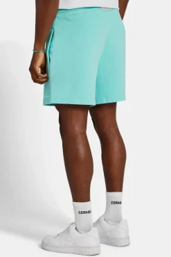 CLO-BOT Relaxed Short - Aqua