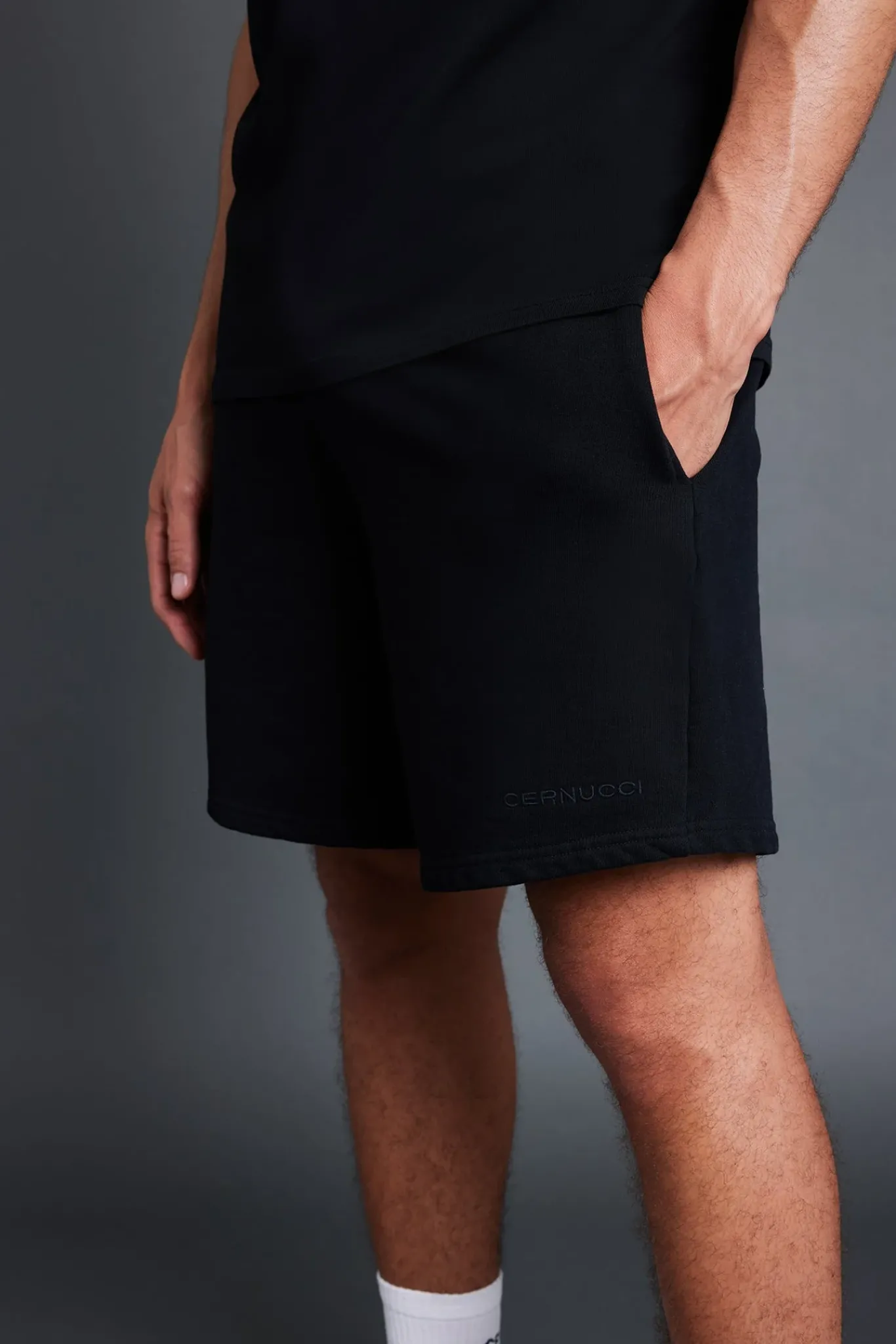 CLO-BOT Relaxed Shorts - Black