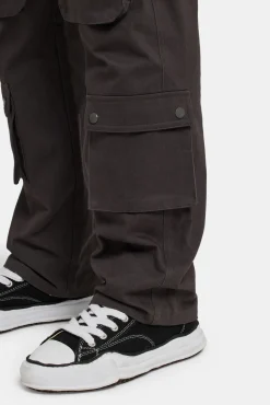 CLO-BOT-TRO Relaxed Twill Cargo Trouser - Charcoal