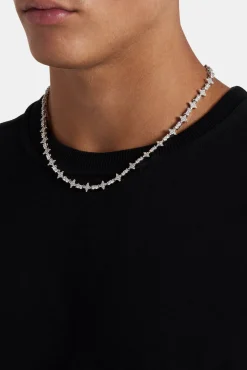 JWL-CHN Round & Star Iced Chain