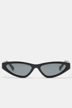 Women CLO-ACC Skinny Tortoiseshell Sunglasses - Black