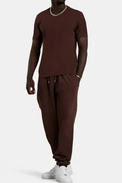 CLO-TOP-TEE Slim Fit T-Shirt - Chestnut