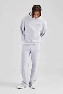 CLO-SET Tonal Oversized Tracksuit - Ash Grey