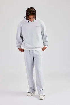 CLO-SET Tonal Oversized Tracksuit - Ash Grey