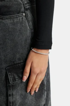 Women JWL-BRA Womens 3mm Tennis Bracelet