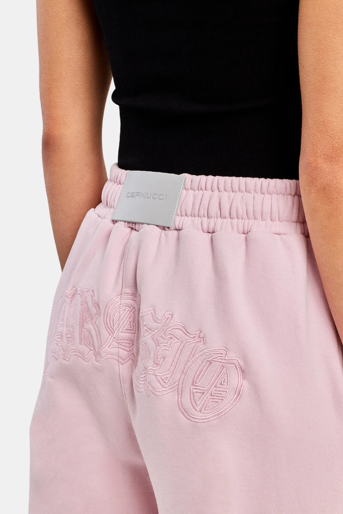 Women CLO-SET Womens Paraiso Embroidered Tracksuit - Pink