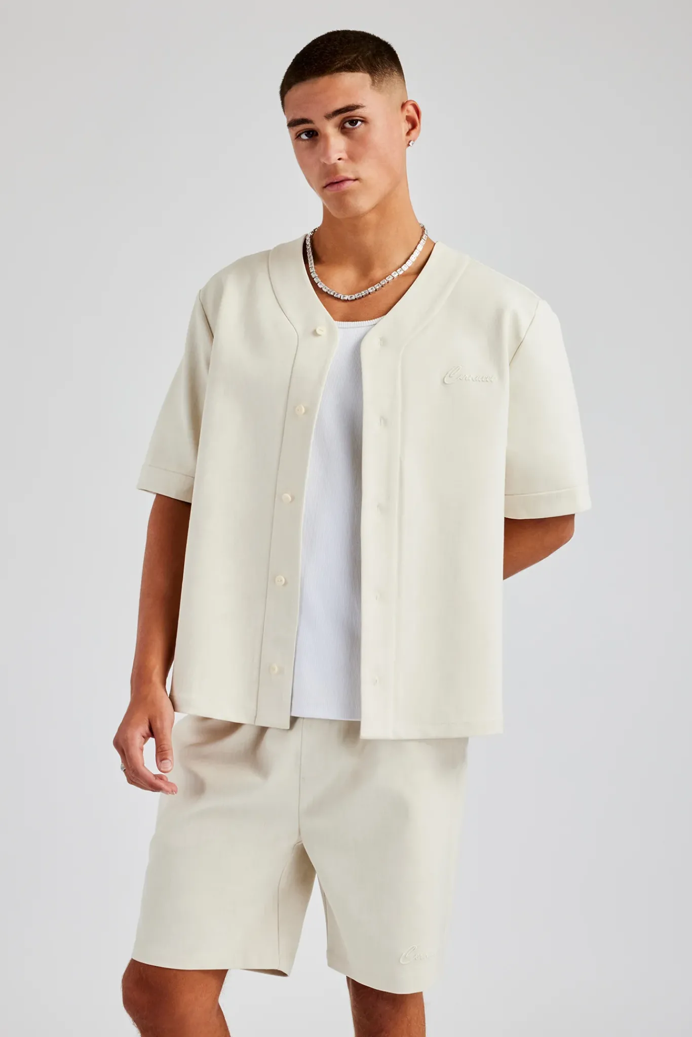 CLO-BOT Woven Embroidered Short